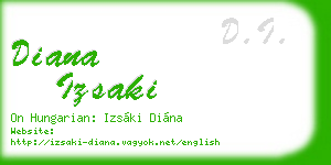 diana izsaki business card